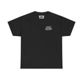 VoltCycles special edition material "Full face helmets save lives" Heavy Weight T-shirt (Black)
