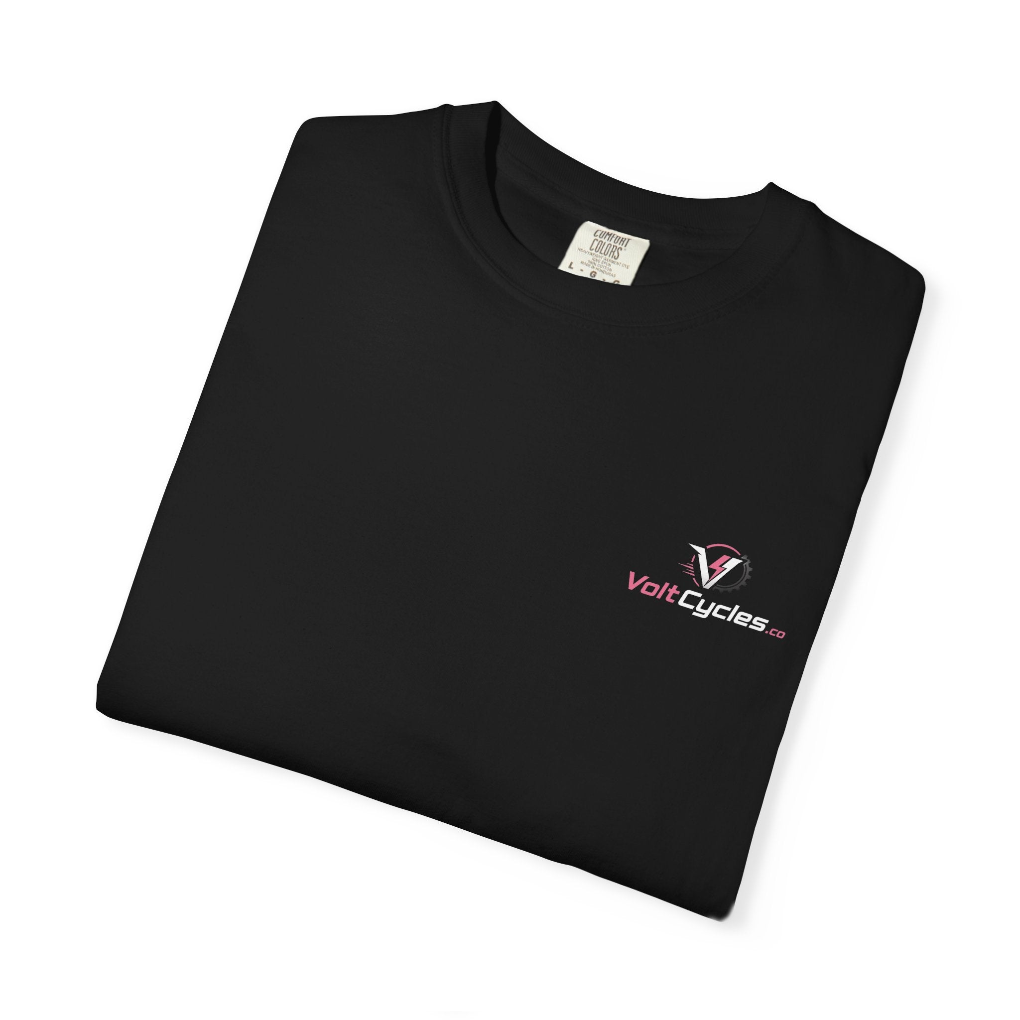 VoltCycles Pink Logo T-shirt (Black)