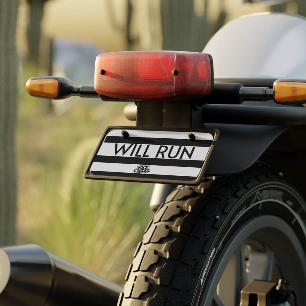 VoltCycles Mini License plate