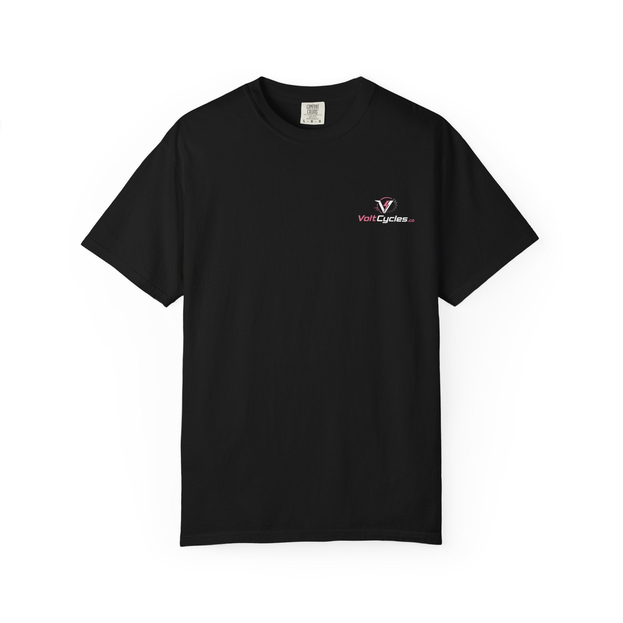 VoltCycles Pink Logo T-shirt (Black)